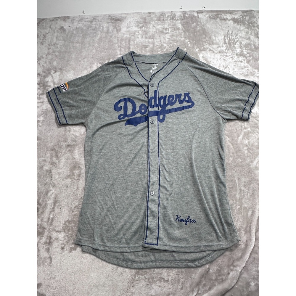 Dodgers Sandy Koufax Jersey Mens XL Grey #32 Stadium Exclusive Limited Edition